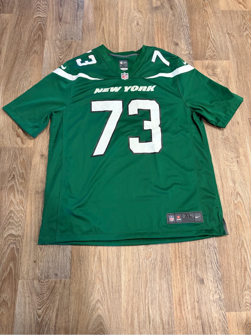 Nike Green New York #73 Men's Football Jersey